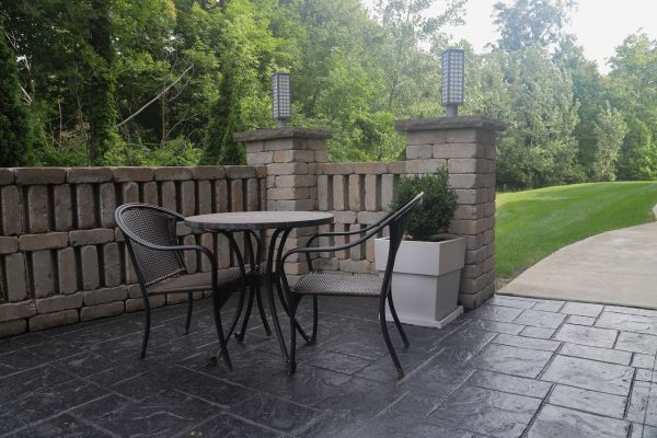 Cost of Concrete Patio Stamping in Lebanon